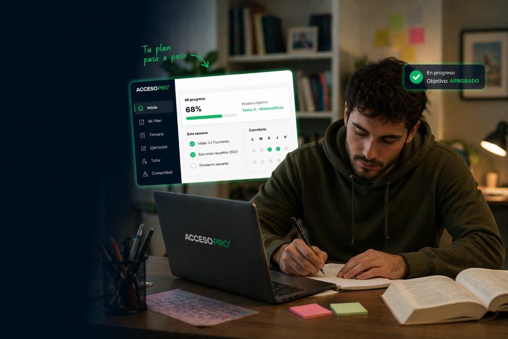 Persona preparada para cambiar su futuro profesional